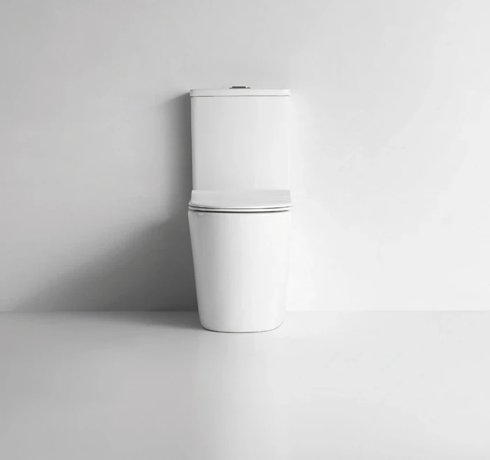 Унитаз компакт CeramaLux NS-2178 с бачком и сиденьем Микролифт фаянс напольный