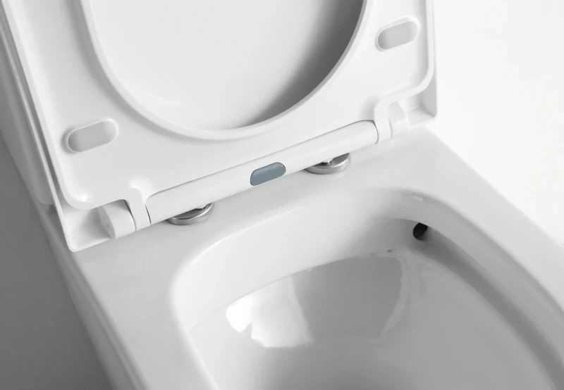 Унитаз компакт CeramaLux NS-2178 с бачком и сиденьем Микролифт фаянс напольный