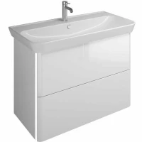 Тумба с раковиной Burgbad Iveo 100 SFEY100F2833G0169C0001*1 подвесная Белая глянцевая