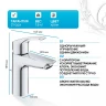 Смеситель для раковины Grohe ESM 33265003 Хром латунь