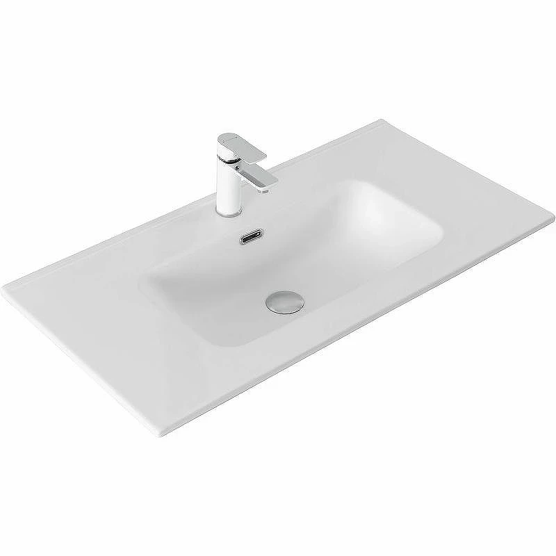 Раковина Aquanet Flat 90 330432 Белая матовая