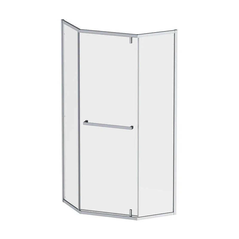 Душевой уголок AM.PM Gem 90x90 W90G-405-9090-MT профиль Хром матовый стекло прозрачное