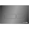 Инсталляция WasserKRAFT Glan 66TLT.010.ME.BL.PB03 для унитаза Черное стекло с клавишей смыва Черный глянец
