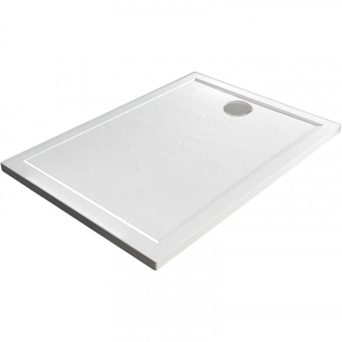 Душевой поддон из искусственного камня Veconi Pietra W 100x100 PT-W-100100-RU Белый