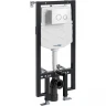 Инсталляция WasserKRAFT Vils 56TLT.010.ME.WH01 для унитаза с Белой клавишей смыва