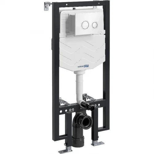 Инсталляция WasserKRAFT Vils 56TLT.010.ME.WH01 для унитаза с Белой клавишей смыва