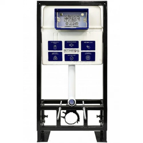Инсталляция Bettoserb Sava Free Standing SFS40006469 для унитаза с клавишей смыва Хром глянец