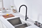 Смеситель для кухни Paulmark Galant Ga213077-AN Антрацит латунь