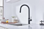 Смеситель для кухни Paulmark Galant Ga213077-AN Антрацит латунь