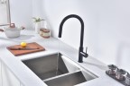Смеситель для кухни Paulmark Galant Ga213077-AN Антрацит латунь