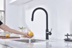 Смеситель для кухни Paulmark Galant Ga213077-AN Антрацит латунь