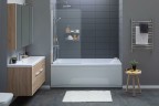 Акриловая ванна Aquanet Bright 175x75 216660 с каркасом
