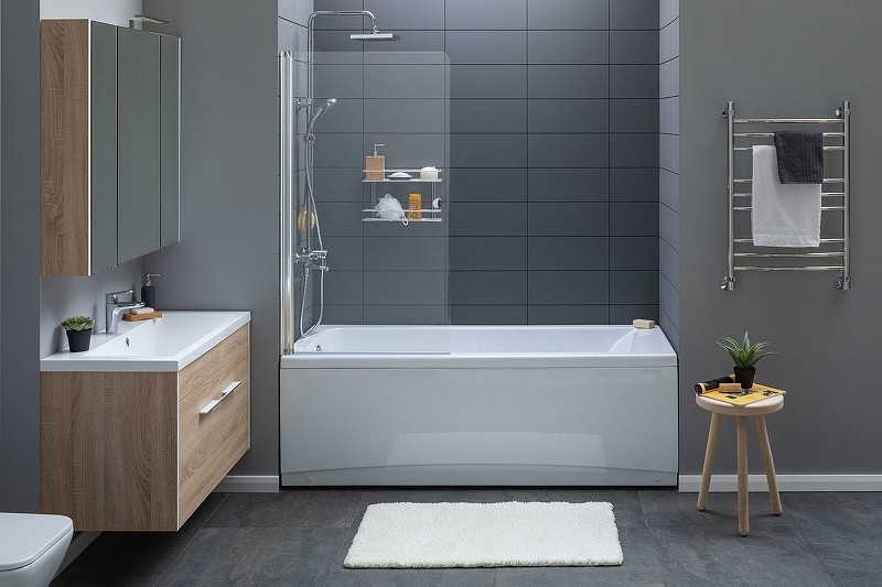 Акриловая ванна Aquanet Bright 175x75 216660 с каркасом
