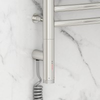 Электрический полотенцесушитель Сунержа Богема 3.0 800x500 L 00-5802-8050 Хром нержавеющая сталь