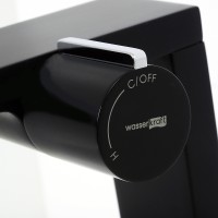 Смеситель для раковины WasserKRAFT Elbе 7410 Черный матовый латунь