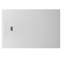 Душевой поддон из искусственного камня Riho Velvet sole 90x80 D006002105 цвет Белый
