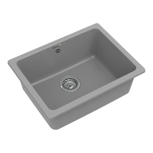 Кухонная мойка Rivelato Berkana BK-50 grigio metallizzato цвет Серый металлик