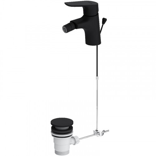 Смеситель для биде Damixa Jupiter 770240300 Черный матовый латунь