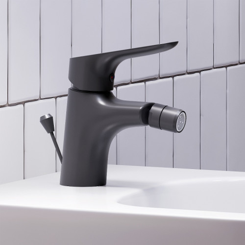 Смеситель для биде Damixa Jupiter 770240300 Черный матовый латунь