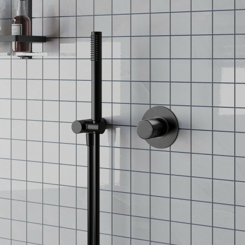 Смеситель для душа Paini Cox Grip 7GPZ690 Черный матовый