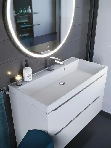 Раковина Uperwood Classic Quartz 100 293020632 цвет Жасмин