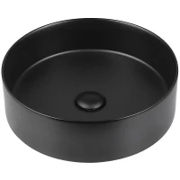 Раковина-чаша Vincea 40 VBS-216MB Черная матовая фарфор накладная