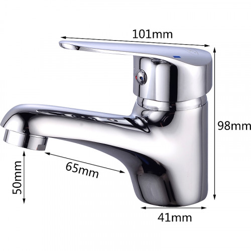 Смеситель для раковины River Balaton R009 10000003148 Хром