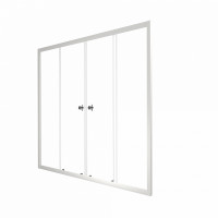 Шторка на ванну Triton Ультра 170 Щ0000065751 профиль Белый стекло прозрачное