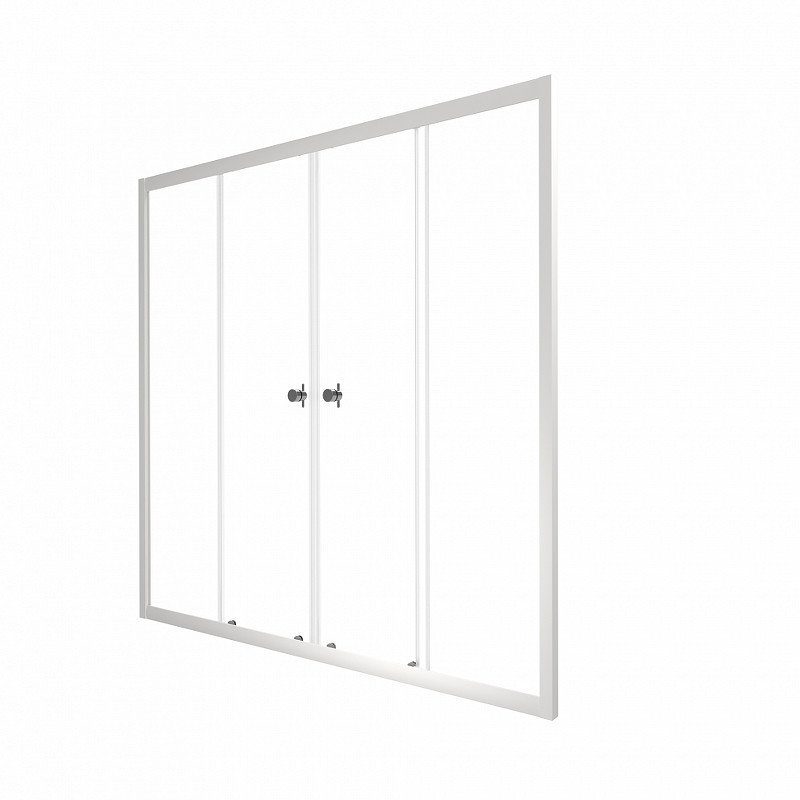 Шторка на ванну Triton Ультра 170 Щ0000065751 профиль Белый стекло прозрачное