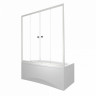 Шторка на ванну Triton Ультра 170 Щ0000065751 профиль Белый стекло прозрачное
