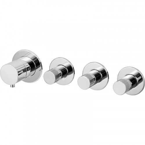 Смеситель для душа Remer X-Style N98D3P Хром латунь встраиваемый