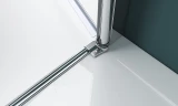 Душевая дверь BelBagno Etna 100 ETNA-B-1-100-C-Cr профиль Хром стекло прозрачное