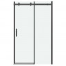 Душевая дверь Grossman Classic 140 100.K33.04.140.42.00 профиль Графит сатин стекло прозрачное