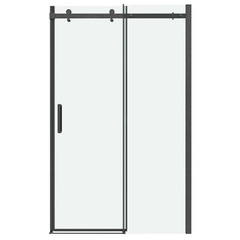 Душевая дверь Grossman Classic 140 100.K33.04.140.42.00 профиль Графит сатин стекло прозрачное