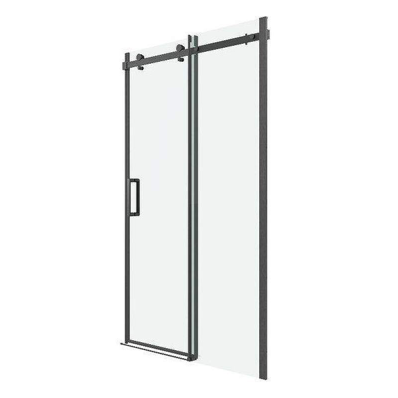 Душевая дверь Grossman Classic 140 100.K33.04.140.42.00 профиль Графит сатин стекло прозрачное