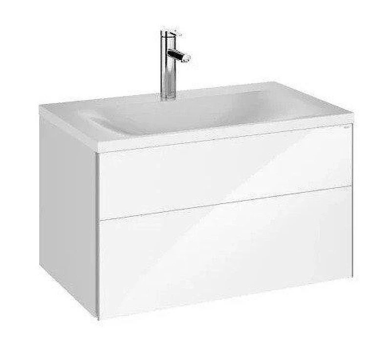 Тумба с раковиной Keuco Royal Reflex 80 39603210100 подвесная цвет Белый