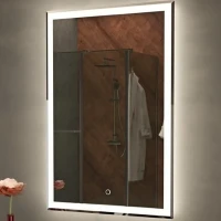 Зеркало Azario Minio 60 CS00066631 с подсветкой с сенсорным выключателем МДФ / ЛДСП, стекло