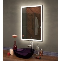 Зеркало Azario Minio 60 CS00066631 с подсветкой с сенсорным выключателем МДФ / ЛДСП, стекло