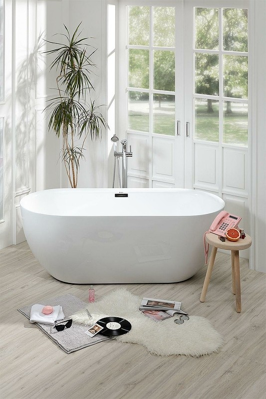 Акриловая ванна Aquanet Delight 170x78 208600 без гидромассажа
