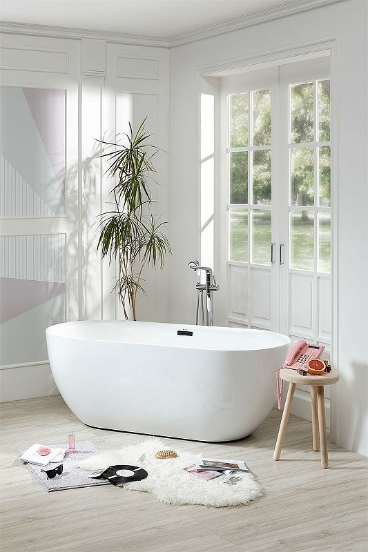 Акриловая ванна Aquanet Delight 170x78 208600 без гидромассажа