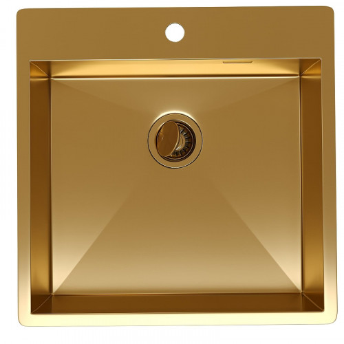 Кухонная мойка Reflexion Iseo 50 RX2250GD цвет Брашированное золото