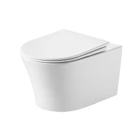 Унитаз Grossman Thin Rim GR-5604SQ подвесной цвет Белый глянцевый с сиденьем