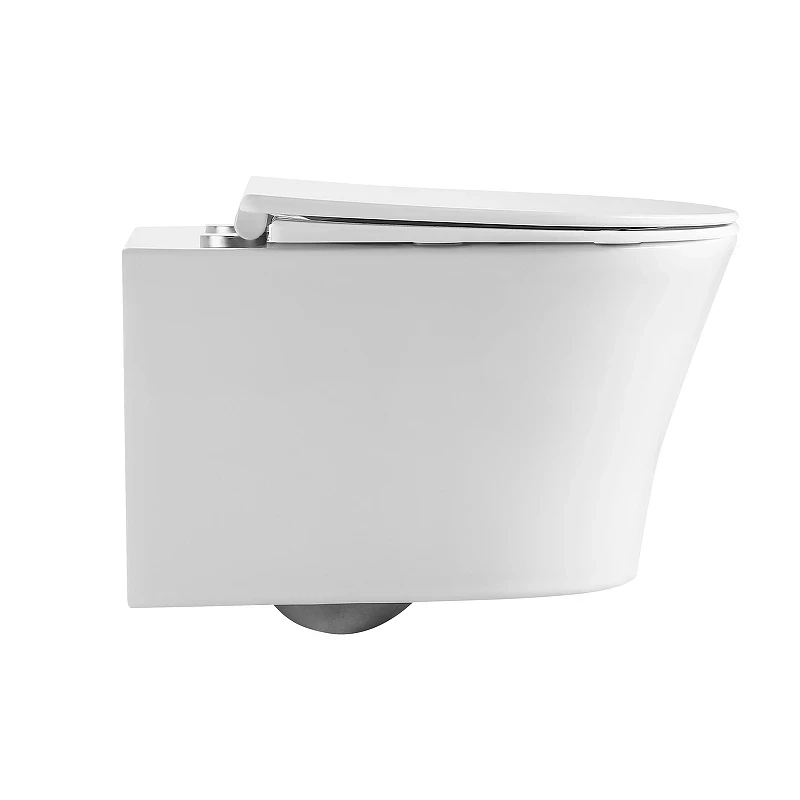 Унитаз Grossman Thin Rim GR-5604SQ подвесной цвет Белый глянцевый с сиденьем