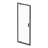 Душевая дверь AM.PM Gem 80 W90G-80-1P-BT профиль Черный матовый стекло прозрачное