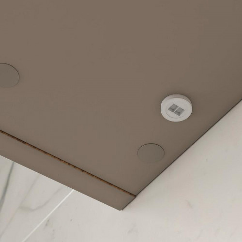 Зеркальный шкаф Equil Gleam 60 szGLEAM.LED.60.1D-25 с подсветкой цвет Амарок Дуб вотан