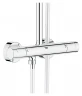 Душевая система Grohe Euphoria 26187000 с термостатом Хром латунь на стену