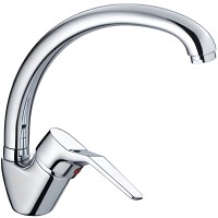 Смеситель для кухни Frap H63 F4163 Хром латунь