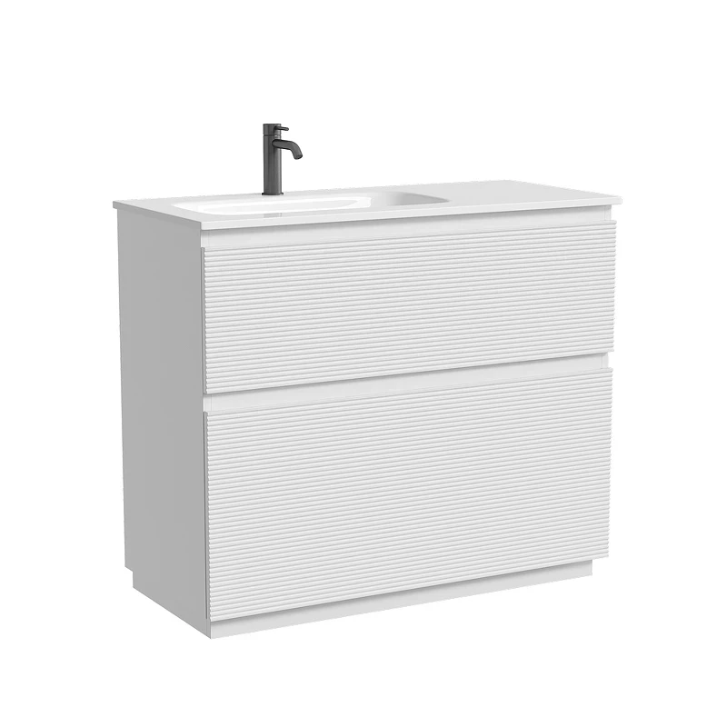 Тумба под раковину Sancos Folk Floor 99,5 FL100FLW цвет Bianco