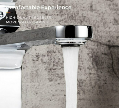 Смеситель для раковины Gappo G83 G1083 Хром латунь