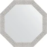 Зеркало Evoform Octagon 48х48 BY 3679 в багетной раме - Мозаика хром 46